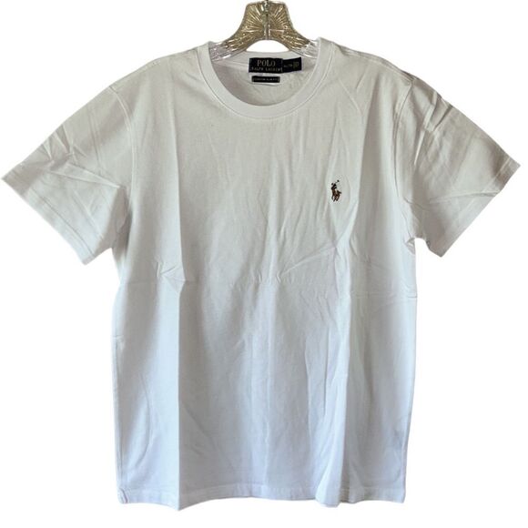 NEW Polo Ralph Lauren White Tee - Picture 1 of 6